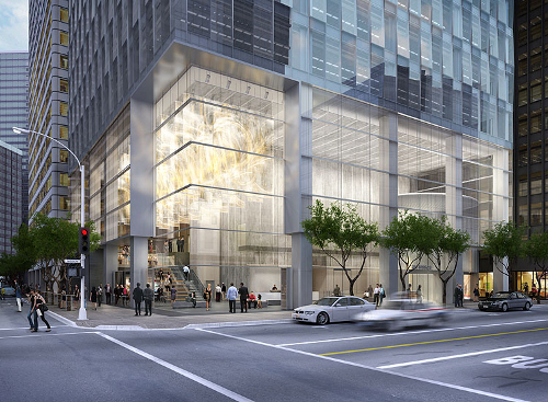 350 Mission Street Courtesy of GLL Development and Mangement Inc